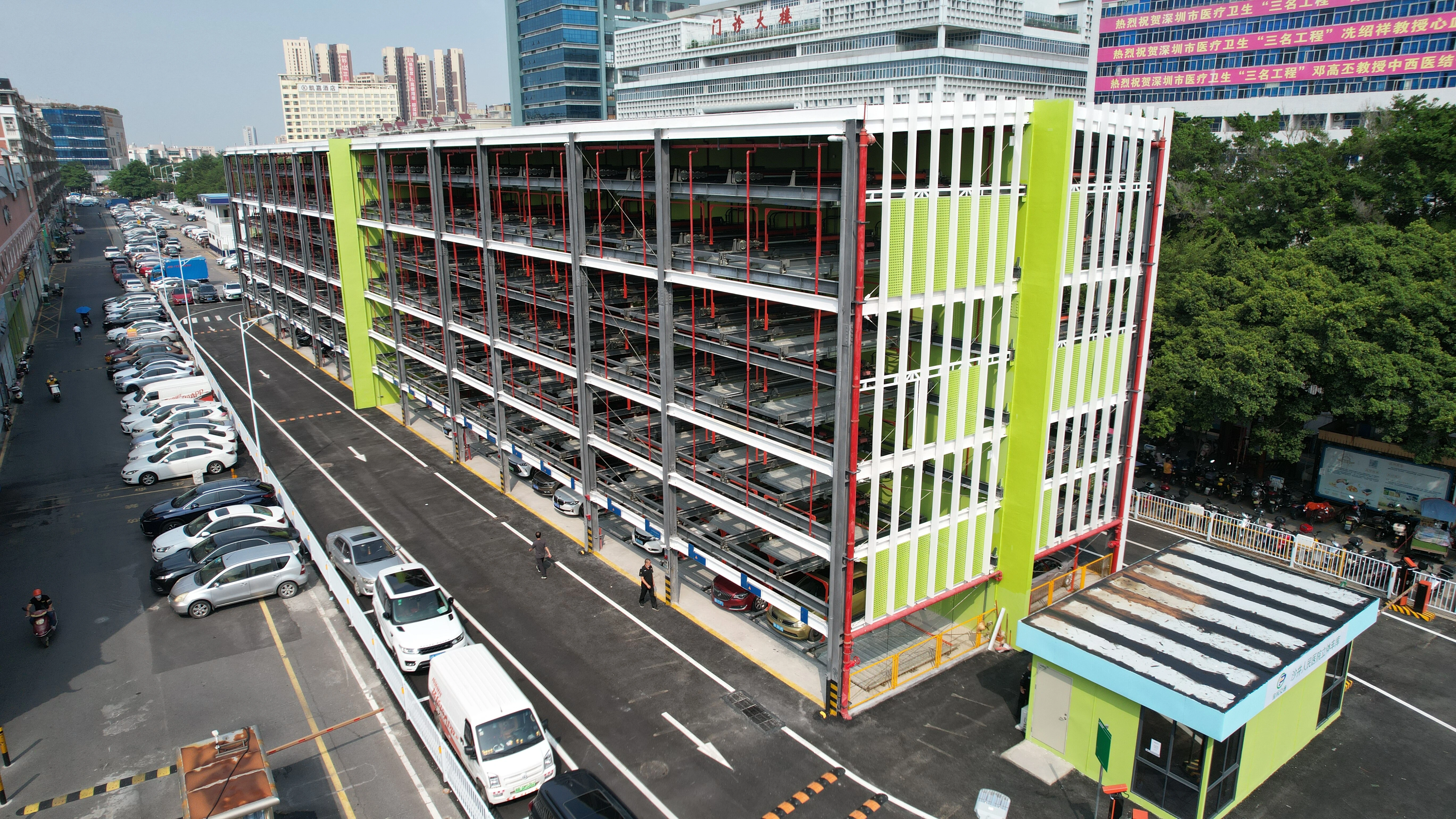 PSH -- Vertical horizontal parking system (3-8 floor)