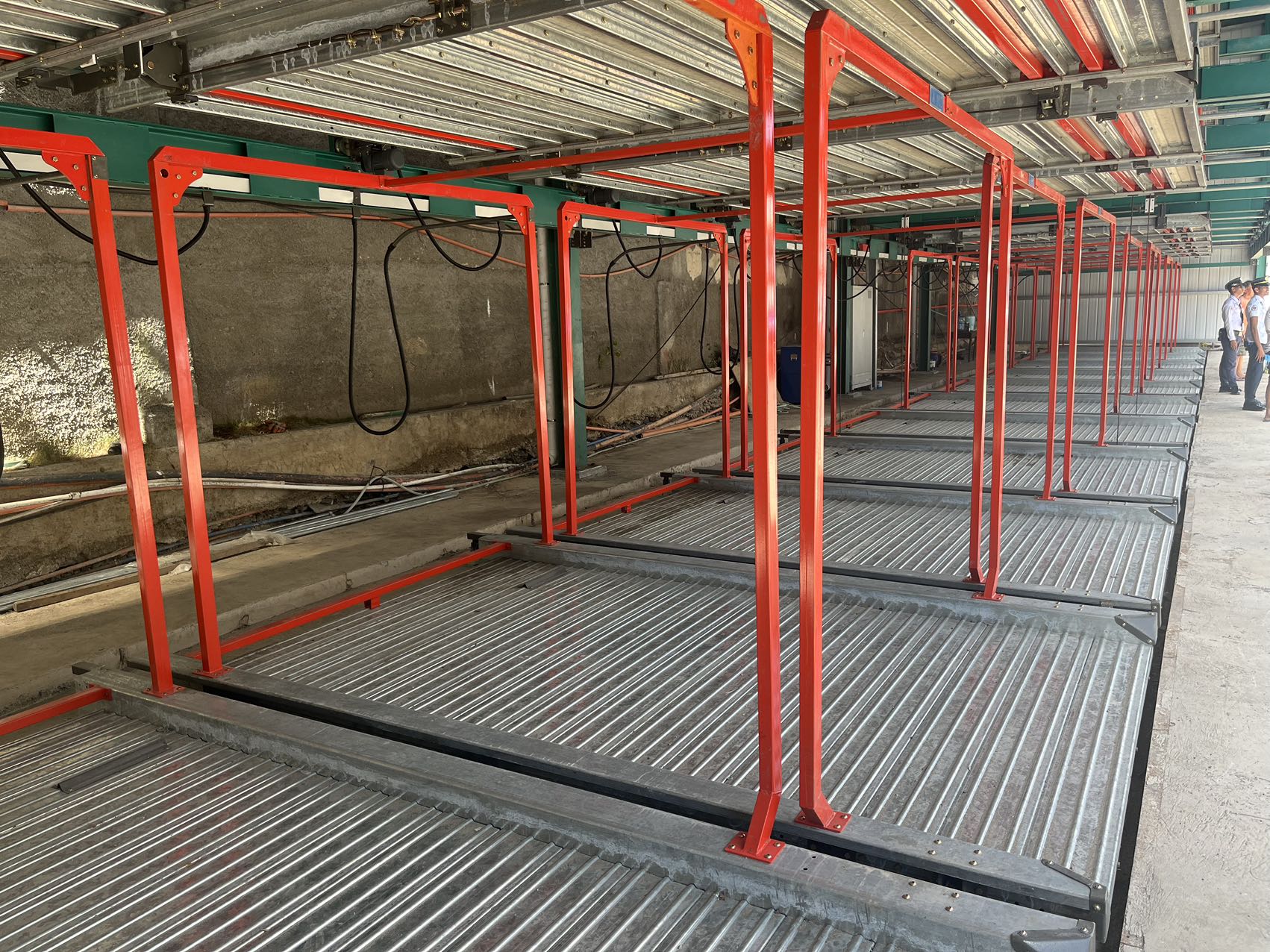 Philippines - 3 level puzzle parking system - 31 car spaces