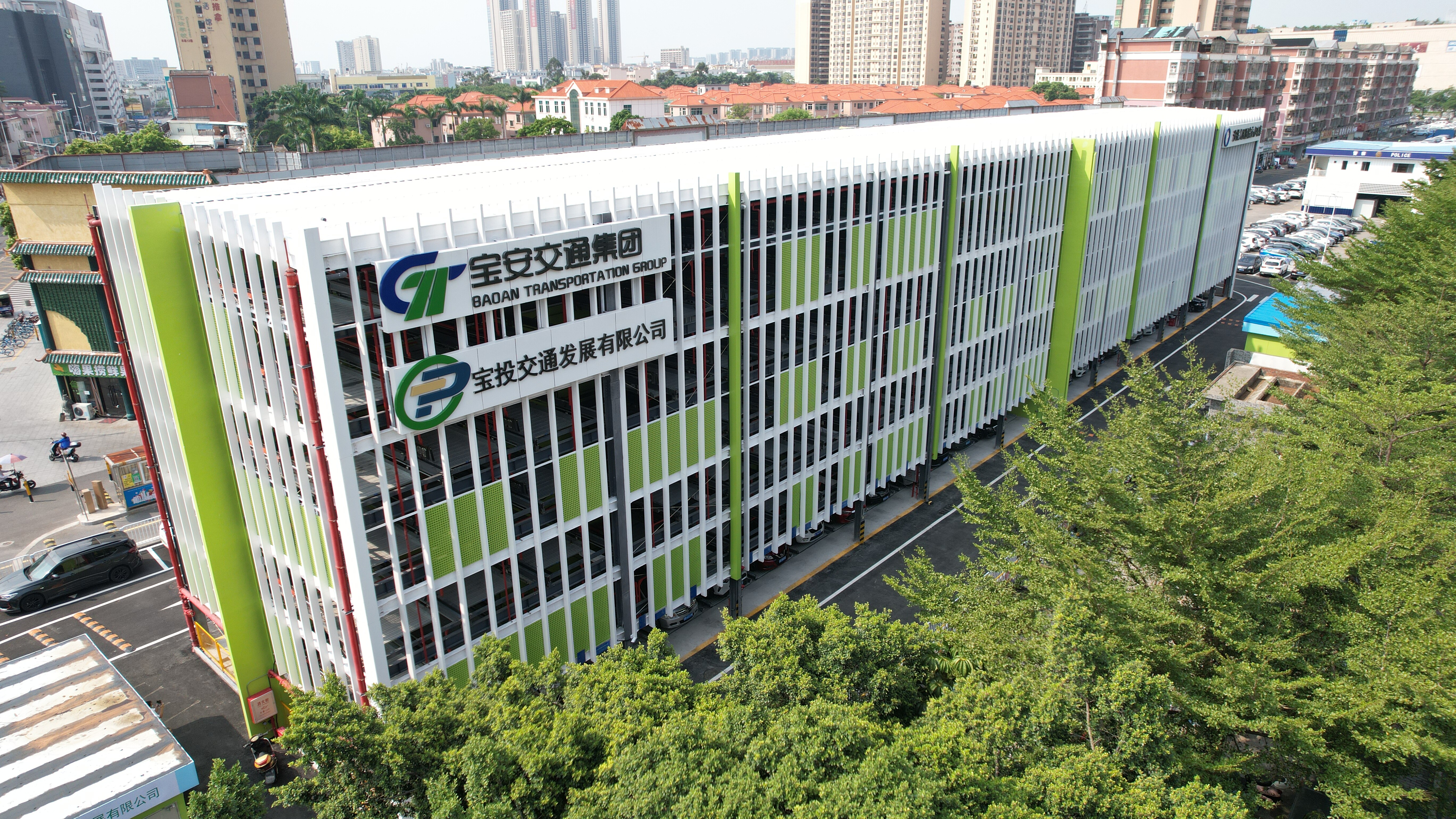 China - 7 level puzzle parking system -  348 car spaces China - 7 level puzzle parking system -  348 car spaces