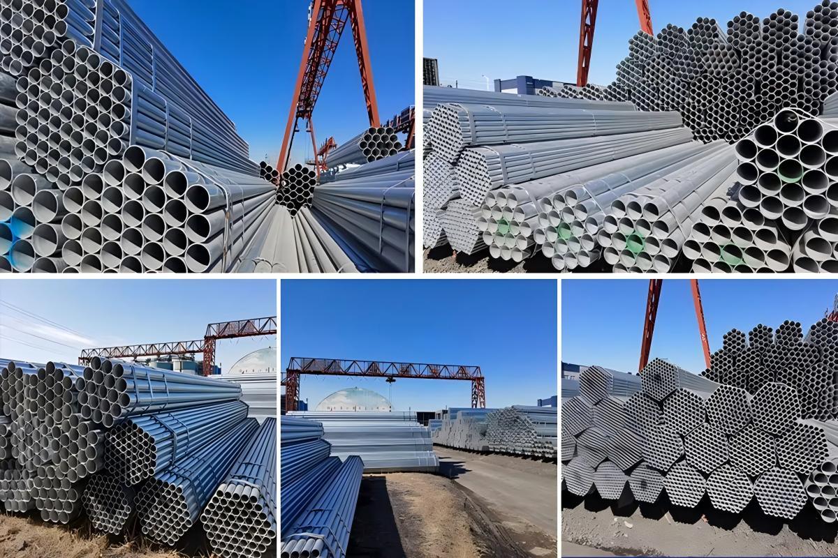 镀锌管拼图 镀锌管拼图