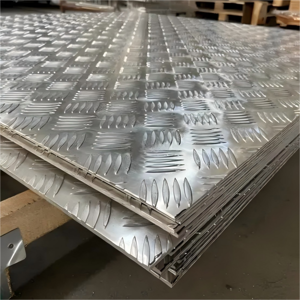 Patterned aluminum sheet