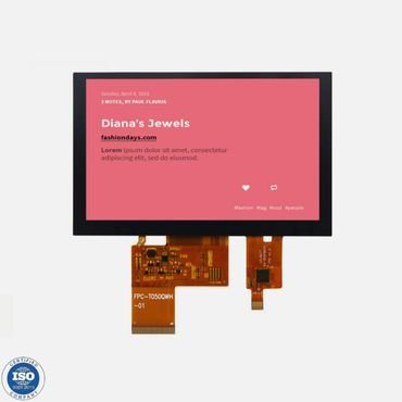 5.0 inch TFT with Capacitive Touch Screen