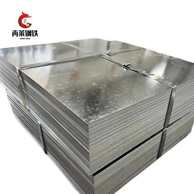 High Quality Hot Dipped Galvanized Plate ASTM A123 Q235 3mm 4mm GI Sheet Corrosion Resistance for Architectural Facade