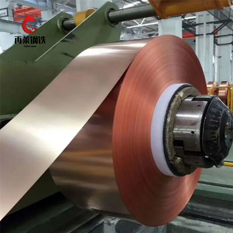 China Manufacture C1100 C1200 C1020 99.9% Pure Copper Coil Roll High Precision Red Copper Strip For Earthing