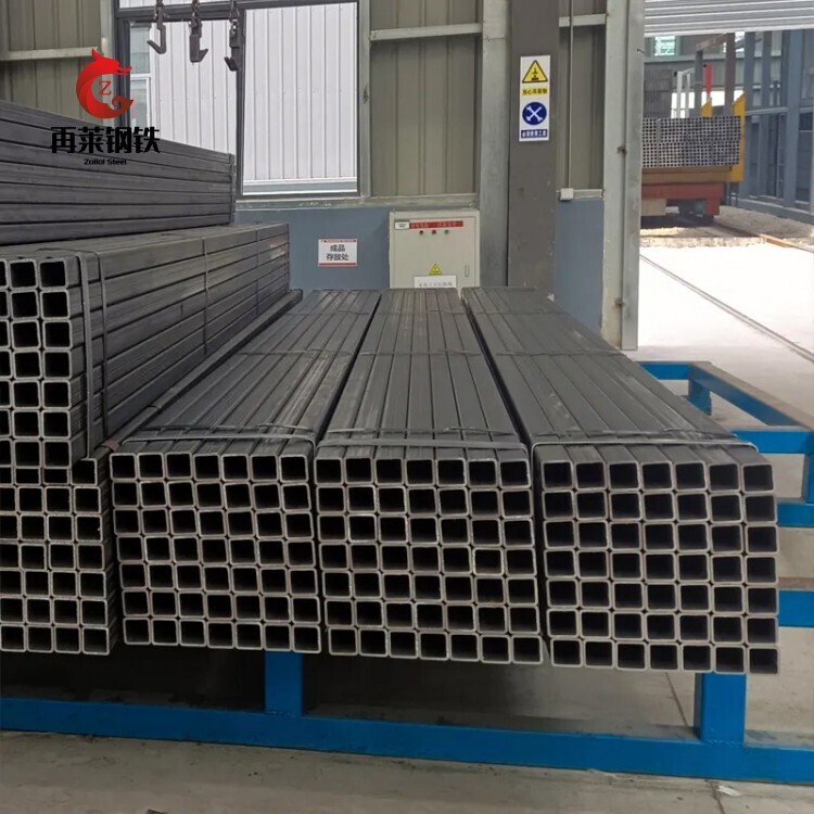 Black Carbon Steel Square Pipe Tube Hollow Section Welded Steel Tubes And Pipes