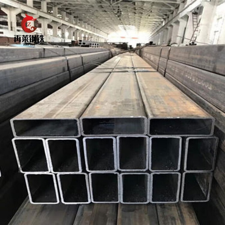 Black Carbon Steel Square Pipe Tube Hollow Section Welded Steel Tubes And Pipes