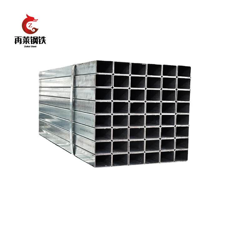 ASTM A315 Galvanized Steel square Round Tube Weight Per Meter Galvanized Pipe Handrail