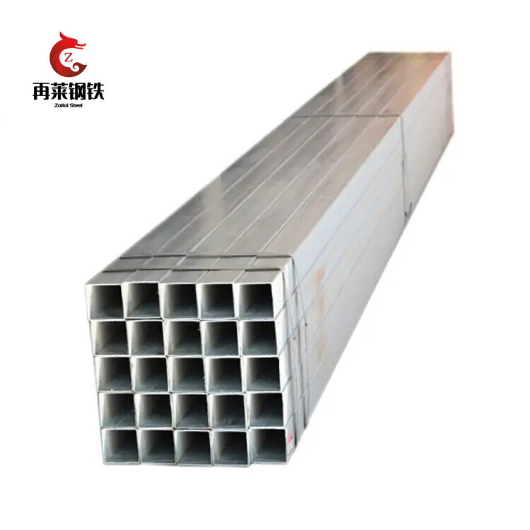 ASTM A315 Galvanized Steel square Round Tube Weight Per Meter Galvanized Pipe Handrail