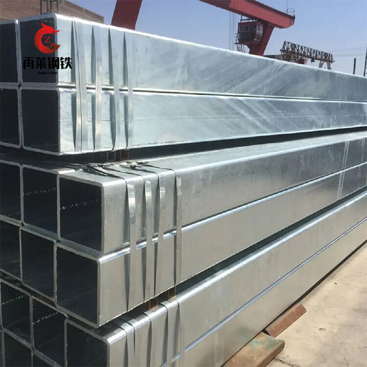 ASTM A315 Galvanized Steel square Round Tube Weight Per Meter Galvanized Pipe Handrail