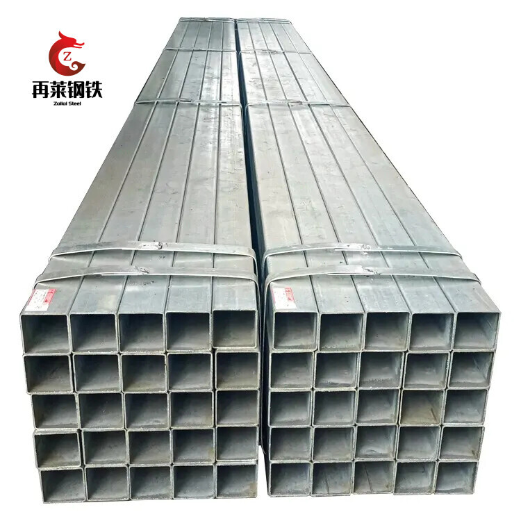EN10219 ST37-2 20x20 25x25 40x40 50x50 60x60 20x40 30x50 150x150 Hollow Section square Tube Galvanized Steel Rectangular Pipe