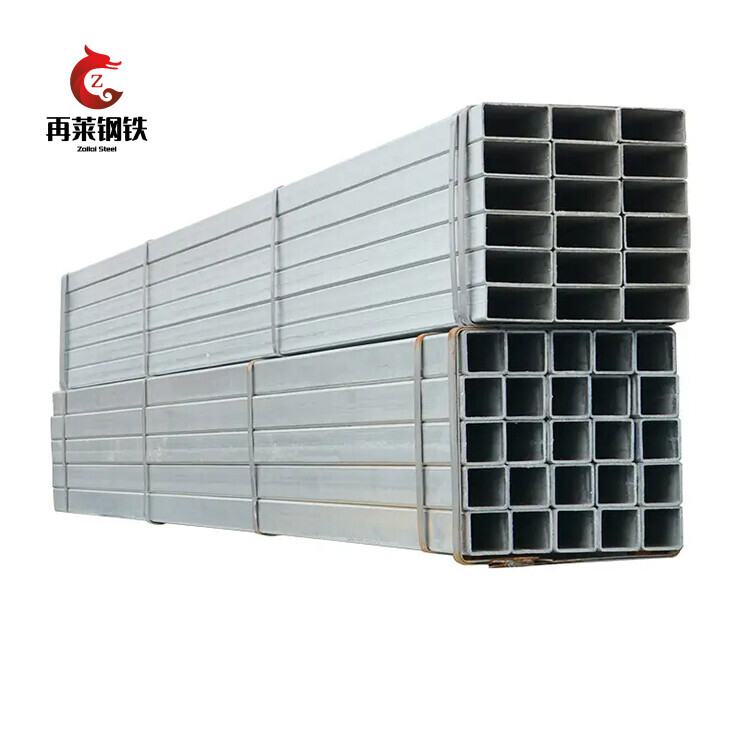 ASTM Standard ST37 Hollow Square Tube 2.5 Inch Galvanized Steel Tubing Hot Dip Galvanized Square Pipe With Welding and Seamless