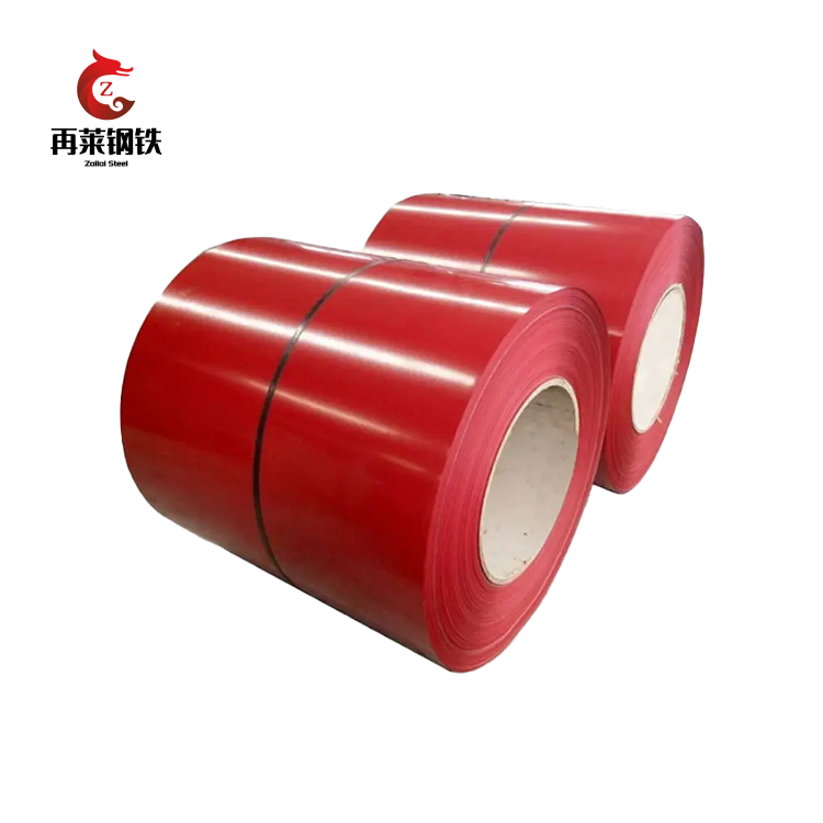 PPGI/PPGL Color Coated Steel Coil Factory Manufacture Color Coated Prepainted Steel Coil