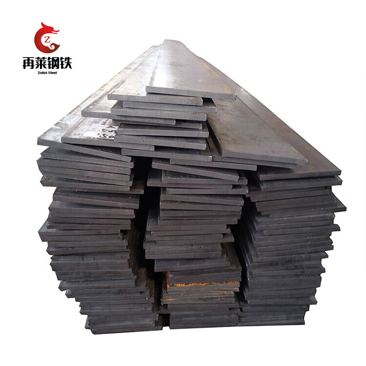 Q235 Q355 A36 A53 A106 s235 A572 GR50 hot rolled iron flat bar 6m 9m Carbon Steel Flat bar Ms Steel Flat bar