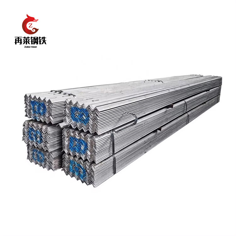 Low Price Angle Steel ASTM A36 A53 Q235 Q345 Carbon Equal Angle Steel Galvanized Iron L Shape Mild Steel Angle Bar