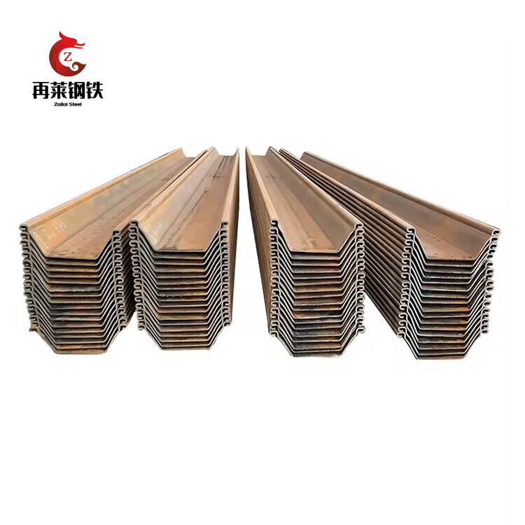 China Factory AISI Sheet Pile U Sheet Pile Cold Rolled Steel Sheet Pile