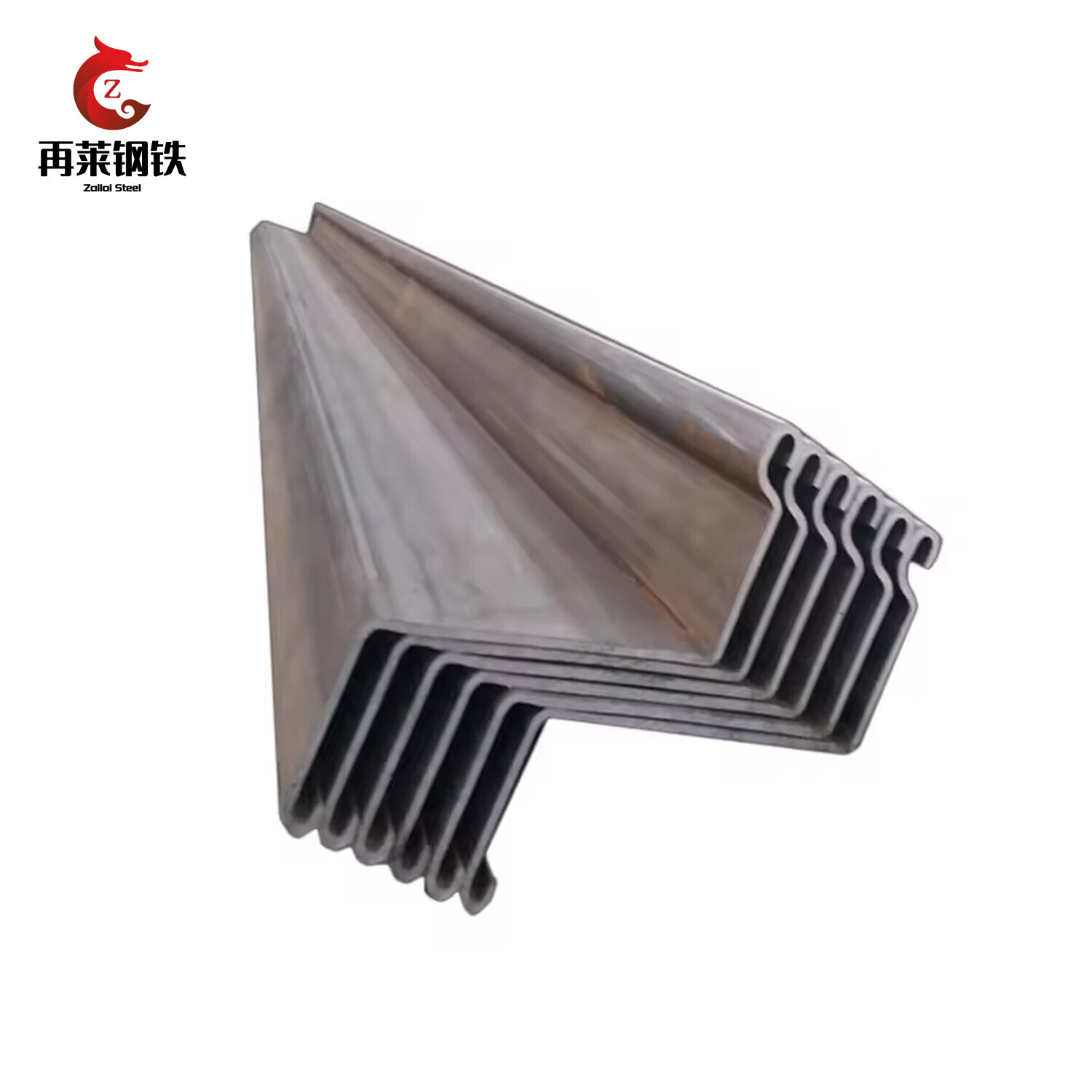Wholesale Z-Type Sheet Pile 6/9/12m Steel Profile Hot Sale High Quality Steel Sheet Pile Type 3 S295 S355 Carbon Steel Z U Steel Sheet Piles