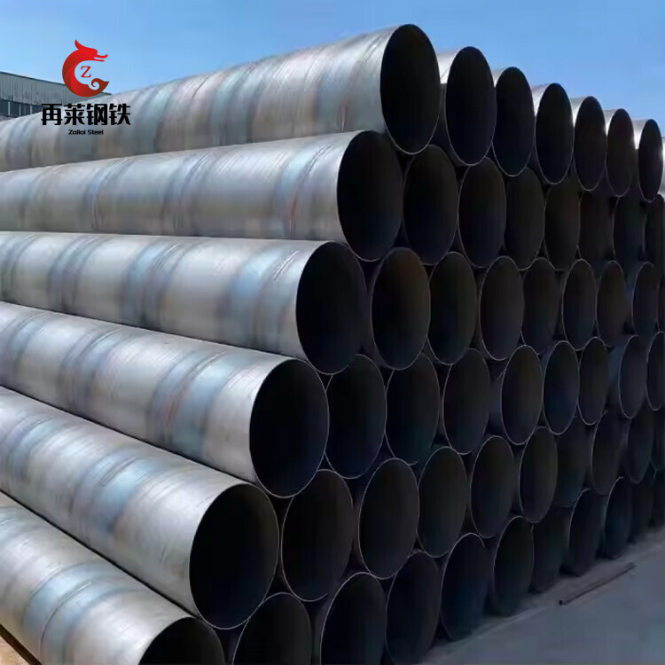 Welded pipe/Spiral Welded Steel Pipes / Big Diameter ASTM A108 A179 API 5L Carbon Steel Well Casing Pipes