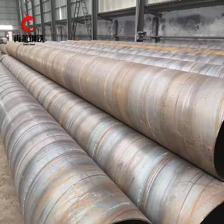 Welded pipe/Spiral Welded Steel Pipes / Big Diameter ASTM A108 A179 API 5L Carbon Steel Well Casing Pipes