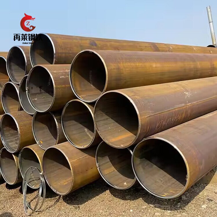 Large Diameter Straight Seam Welded Pipe / Straight seam resistance welded steel pipe