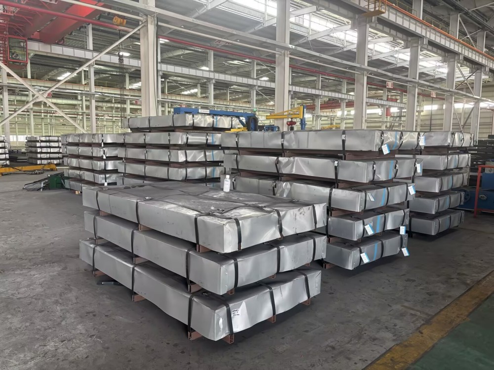 Galvanized sheet: Like a shield of zinc and a backbone of steel