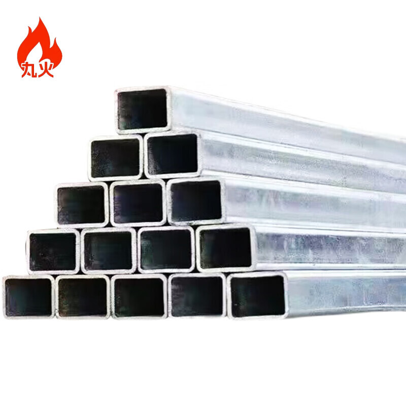 Q195-Q345 أنبوب فولاذي مربع مجلفن Q195-Q345