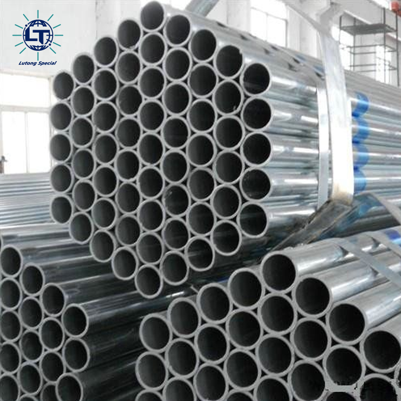  ST37-2 Galvanized Steel Round Pipe