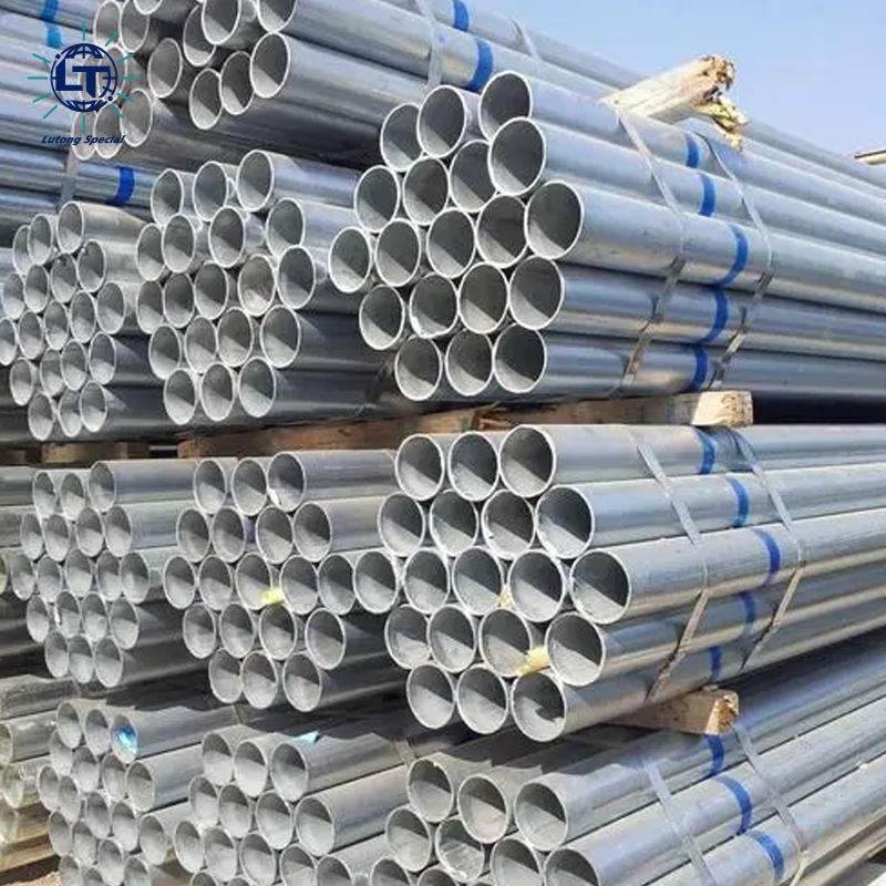 Q215 Galvanized Steel Round Pipe