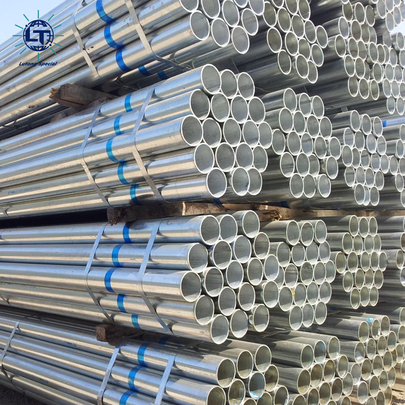 Q235 Galvanized Steel Round Pipe