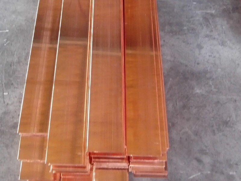 T2 / C11000 / E-Cu58 / C1100 Copper Flat Bar