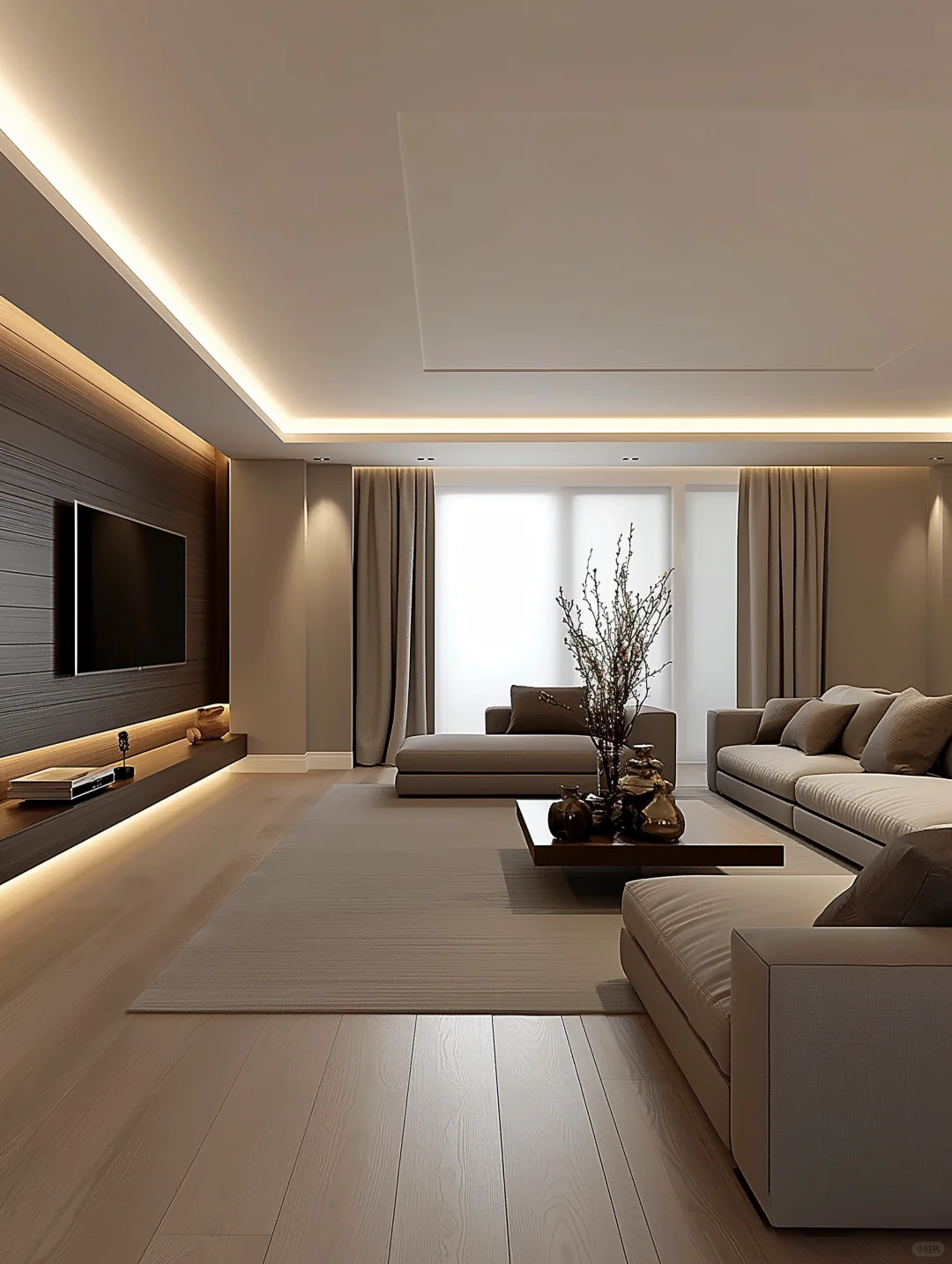 Minimalist cream style