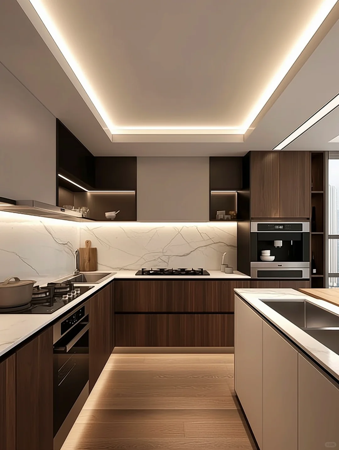 Minimalist cream style