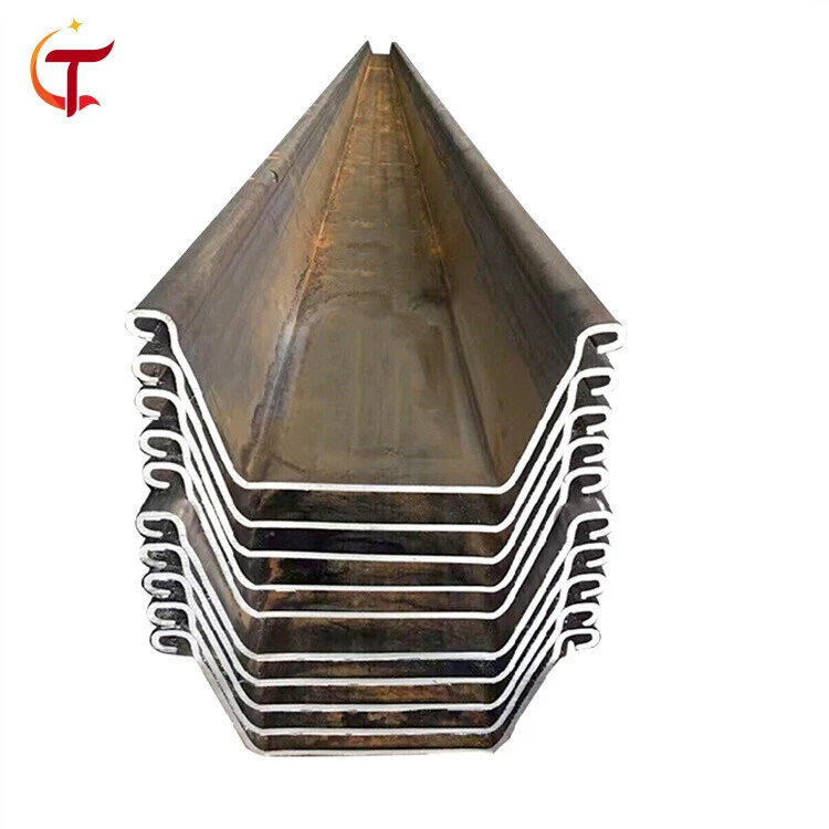 صفائح فولاذية على شكل حرف U فئة A53 فئة A656 فئة 50