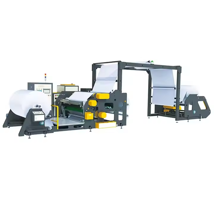 Hotmelt Labeling Machine ROLL to ROLL Hot Melt Coating Laminating Machine for BOPP PET FILM Adhesive Tape Making Machine