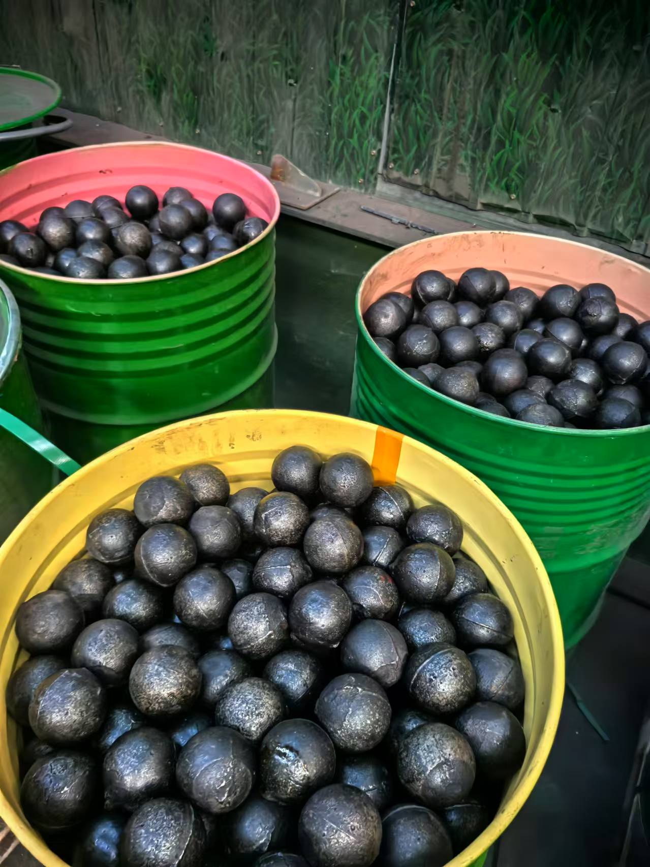 Bolas de fundición de alto cromo