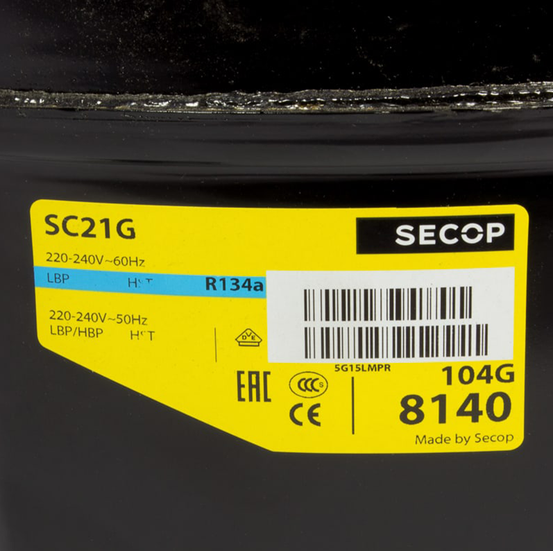 Secop Compressor  SC21G Secop Refrigerator Compressor for Meat Chiller Sc21g 