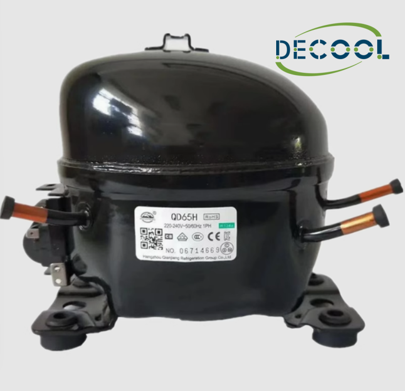 WanSheng compressor QD65Y QD75Y QD91Y QD110Y QD142Y QD153Y R600A Refrigerator compressor QD65H