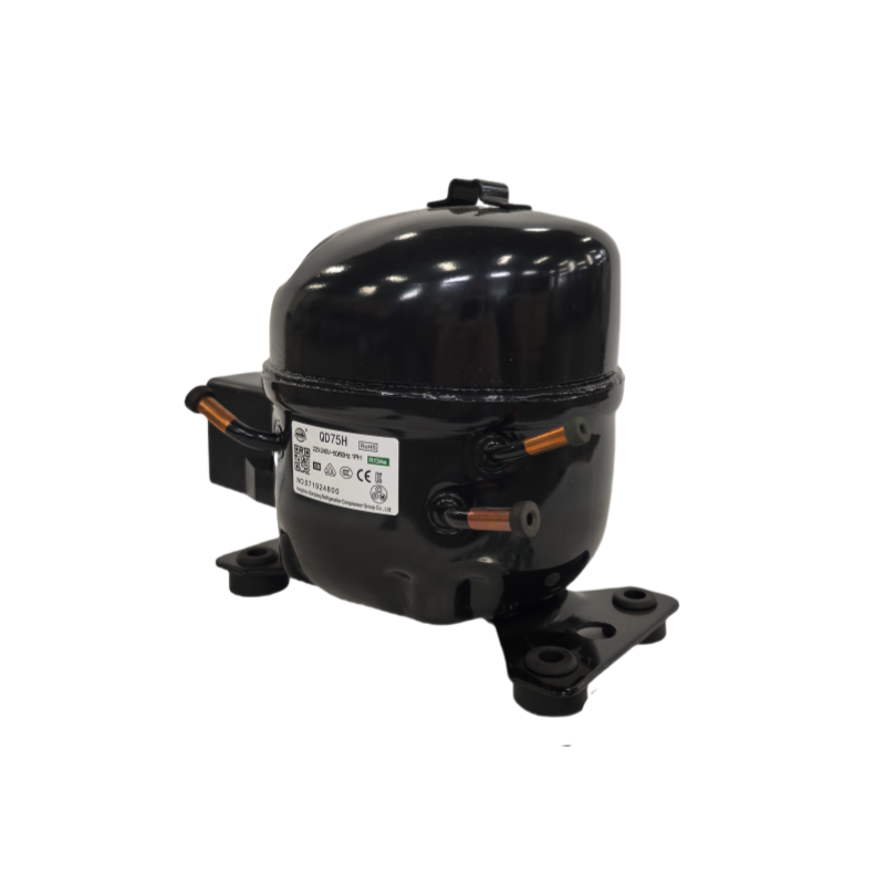 Wholesale WANSHENG QD75H Refrigeration Refrigerator Compressor Refrigerant R134A Voltage 220-240V~50/60Hz