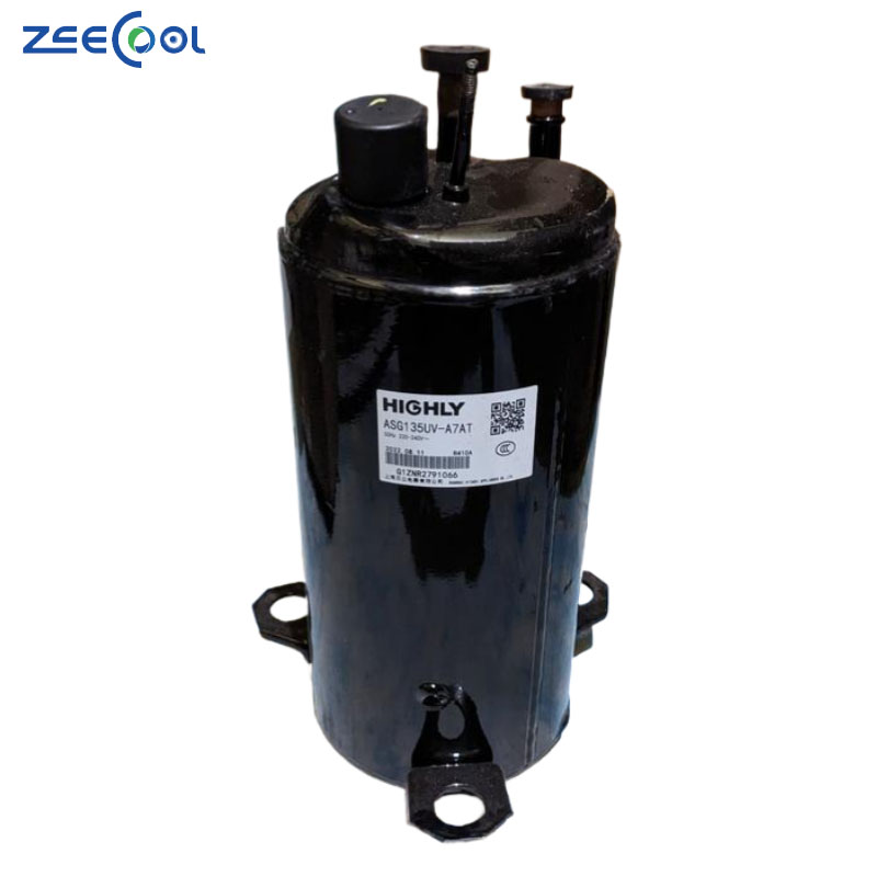 Wholesale Price R410A 1.5ph Highly Rotary Air Conditioner Refrigeration Compressor ASG135UV-A7AT