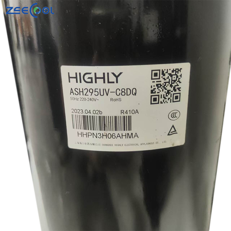 Wholesale Price ASH295UV-C8DQ Highly 3hp R410a Rotary Air Conditioning Refrigeration Compressor