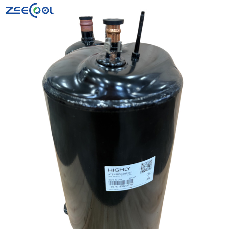 ATE498SC3Q9RK1 ATE590SC309JK Highly R410A 5hp 380v Rotary Refrigeration Compressor for Cold Storage