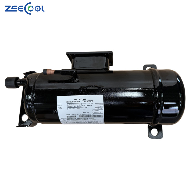 Factory Price HITA-CHI CA80TLA-D2PE1 R407C 380V 50HZ 5hp Horizontal Scroll Refrigerating Compressor