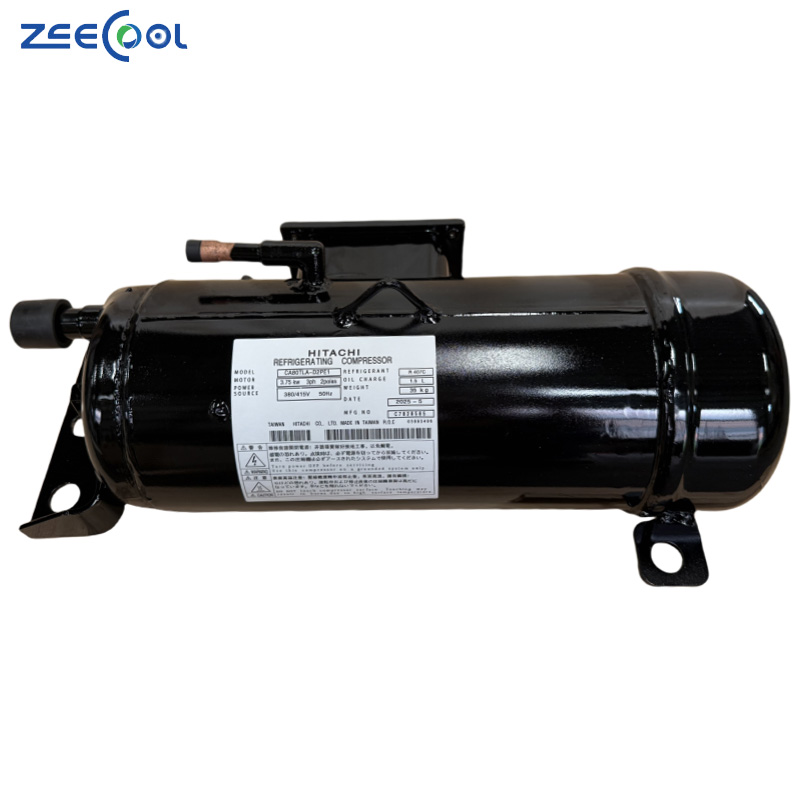 Factory Price HITA-CHI CA80TLA-D2PE1 R407C 380V 50HZ 5hp Horizontal Scroll Refrigerating Compressor