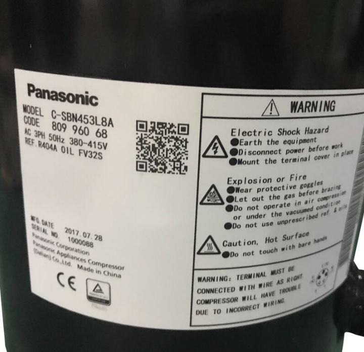 Wholesale C-SBN373H8D C-SBN353H8D C-SBN453H8A Pana-sonic R410a 5hp Scroll Air Conditioner Compressor