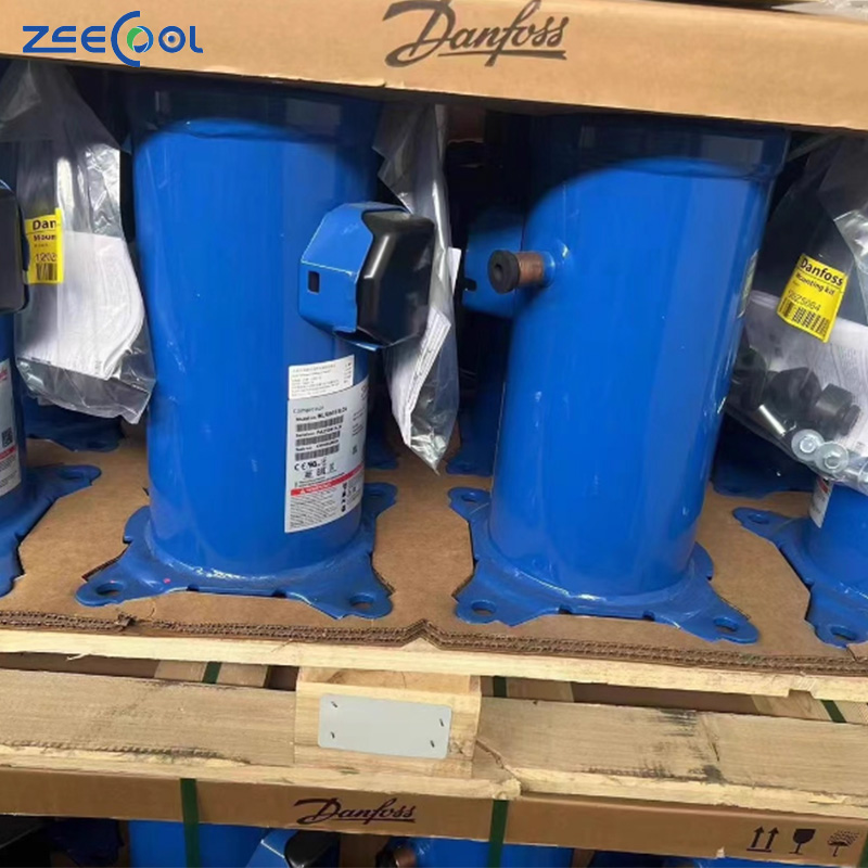 Hot Sale HLH061T4LC6 HLH061T4LC8 HLH068T4LC6 Dan-foss 5hp R410a Scroll Refrigeration Compressor
