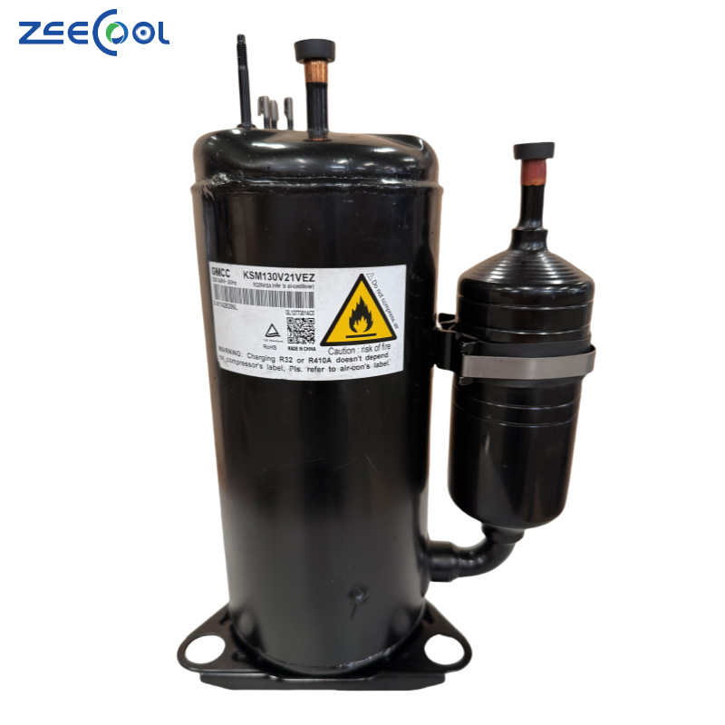 KSM89V21VDZ3 KSM130V21VEZ 1hp R32 R410A Rotary GMCC AC Compressor for Refrigeration Display Cabinet