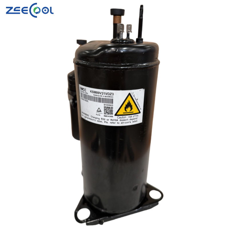 KSM89V21VDZ3 KSM130V21VEZ 1hp R32 R410A Rotary GMCC AC Compressor for Refrigeration Display Cabinet