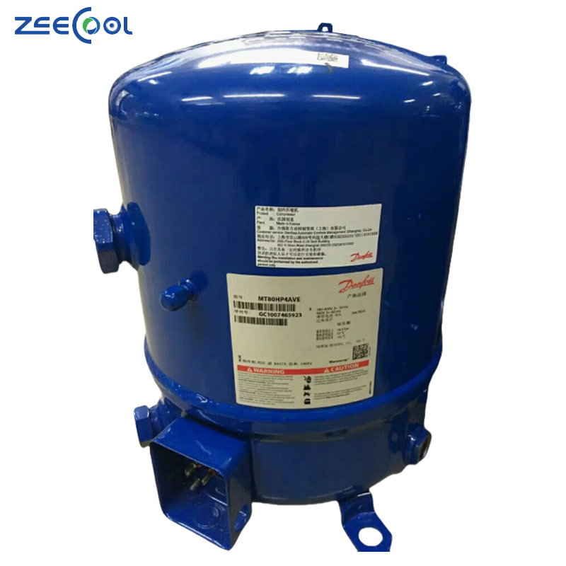 MT80HP4AVE for Danfosss Cold Storage Reciprocating Refrigeration Compressor 5HP Medium and Low-temperature Equipment