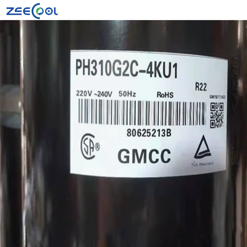 PH310G2C-4KUA PH310G2C-4KU1 PH310G2C-4KUL PH310G2C-4KUH 19000btu R22 Refrigeration Gmcc Compressor for Heat Pump Hot Water