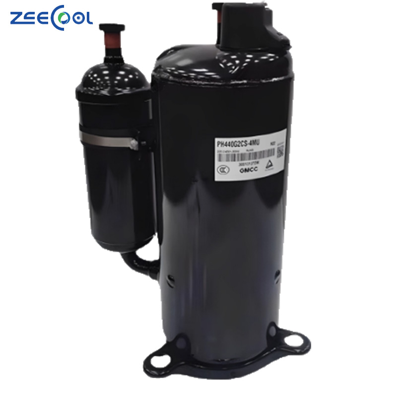 High Performance PH440G2CS-4MU Rotary Compressor for Air Conditioning R22 Refrigerant New Metal Material for Refrigeration