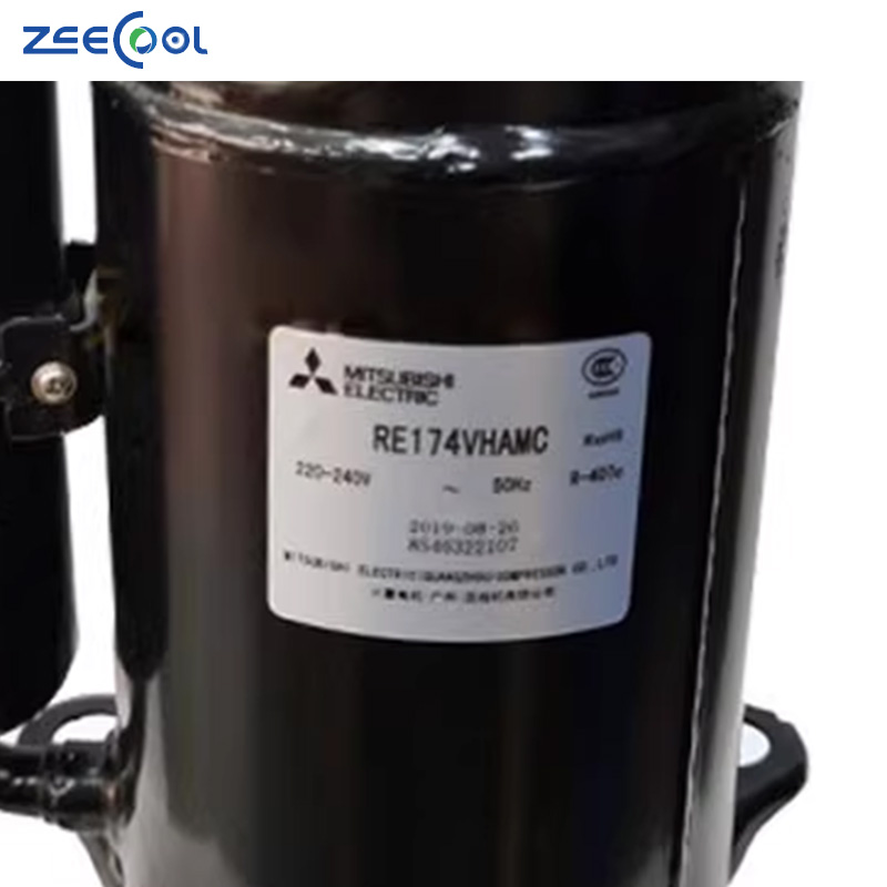 Factory Sales R407c Rotary Compressor for RE277VHSMT RE174VHSMT Mitsubishi Air Conditioner Refrigeration Equipment